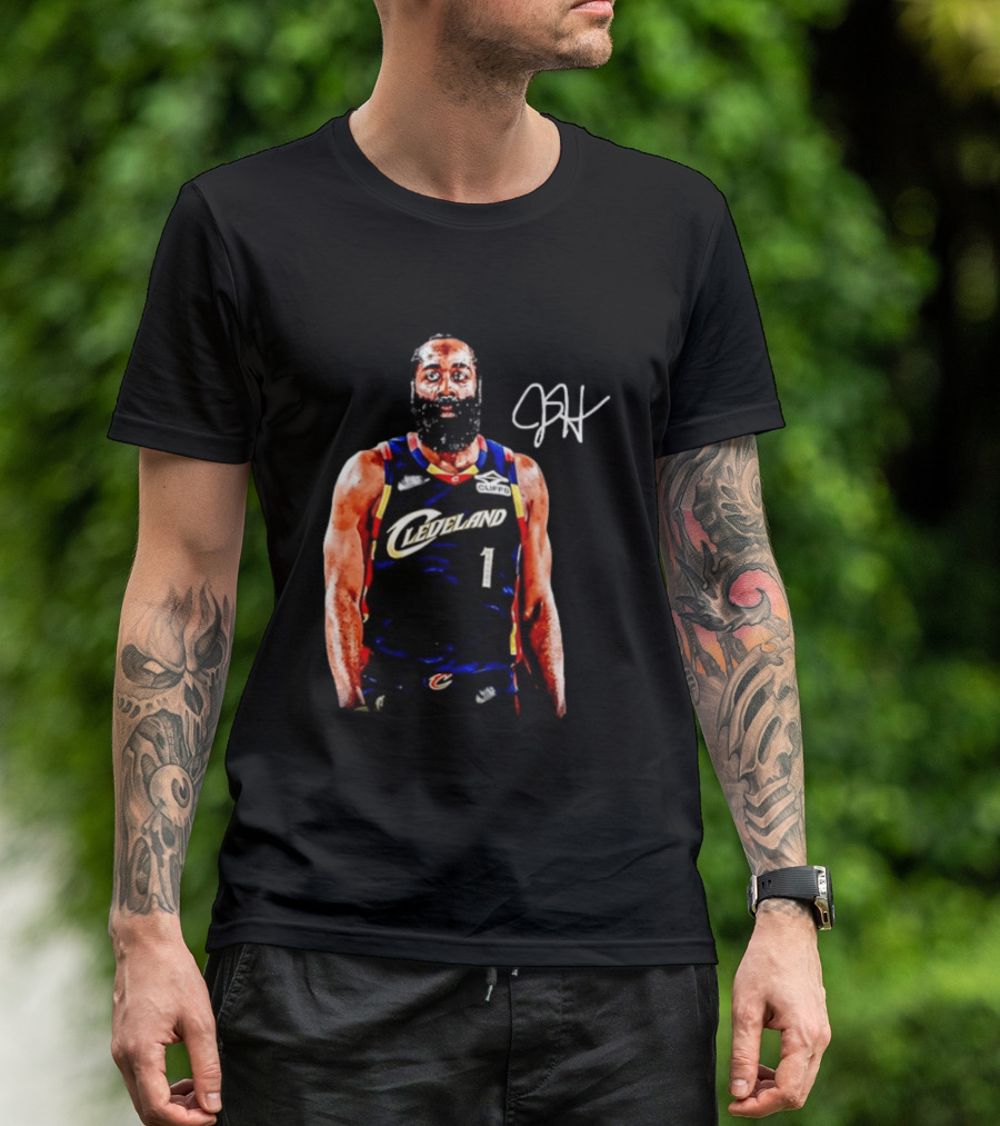 Cleveland Cavaliers James Harden 1 Basketball Jersey T-Shirt