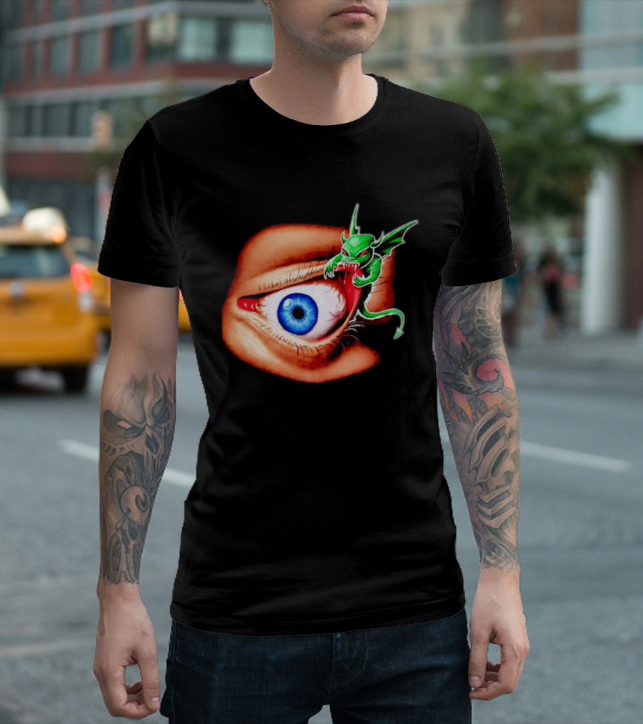 Universal Studios Halloween Horror Nights 1997 The Monster Eats Eyes T-Shirt