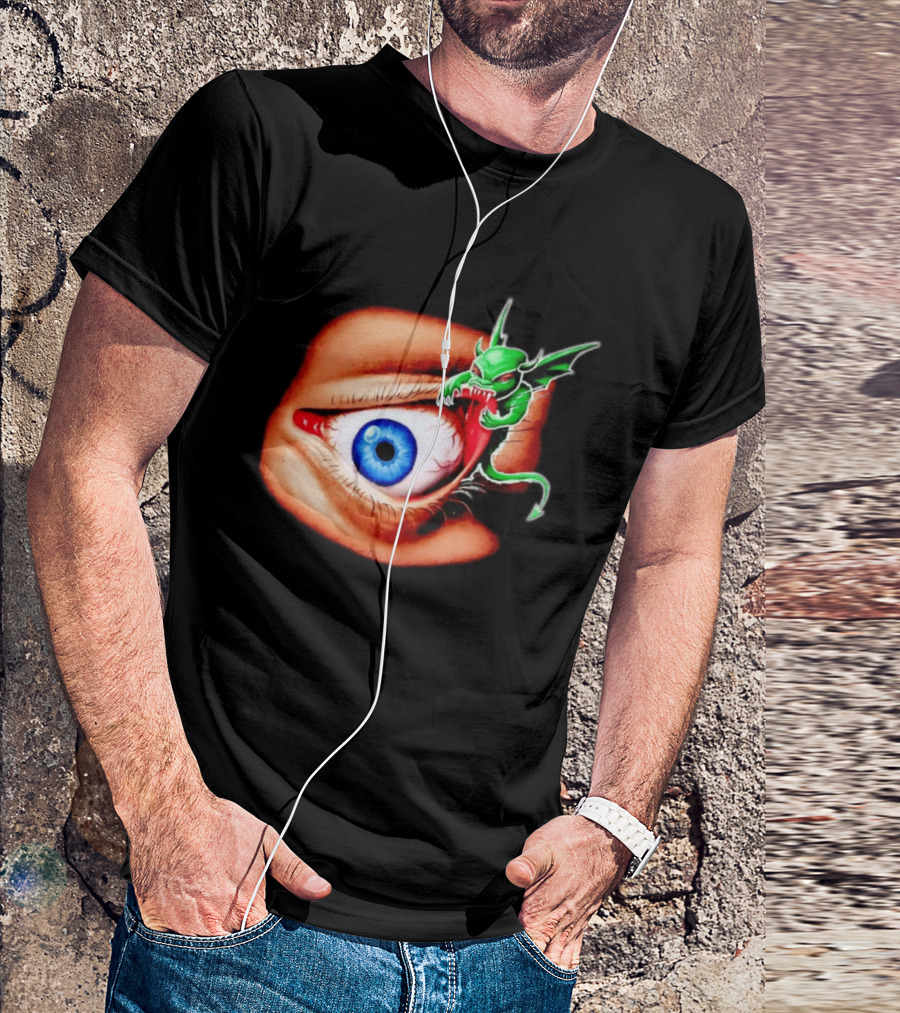 Universal Studios Halloween Horror Nights 1997 The Monster Eats Eyes T-Shirt