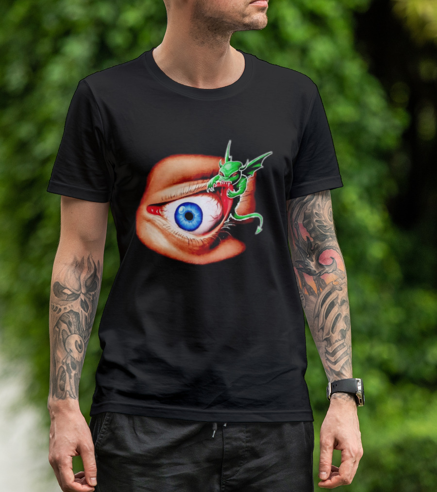 Universal Studios Halloween Horror Nights 1997 The Monster Eats Eyes T-Shirt