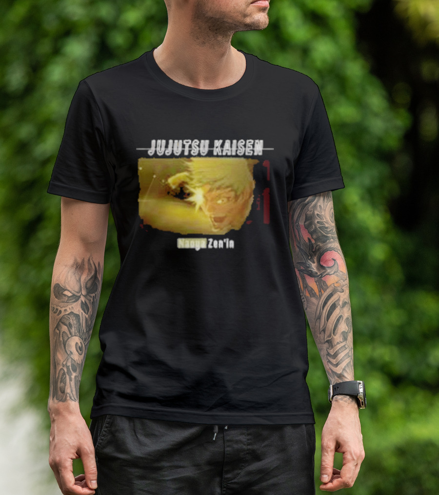 Naoya Zenin Character Jujutsu Kaisen Anime Series T-Shirt
