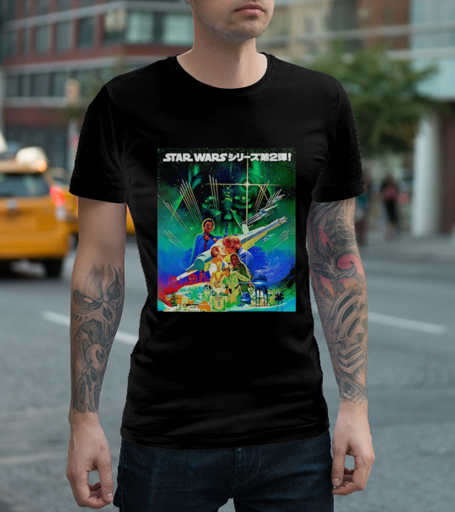 STAR WARS 2 The Empire Strikes Back 1980 Japan T-Shirt