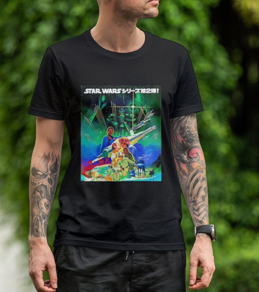 STAR WARS 2 The Empire Strikes Back 1980 Japan T-Shirt