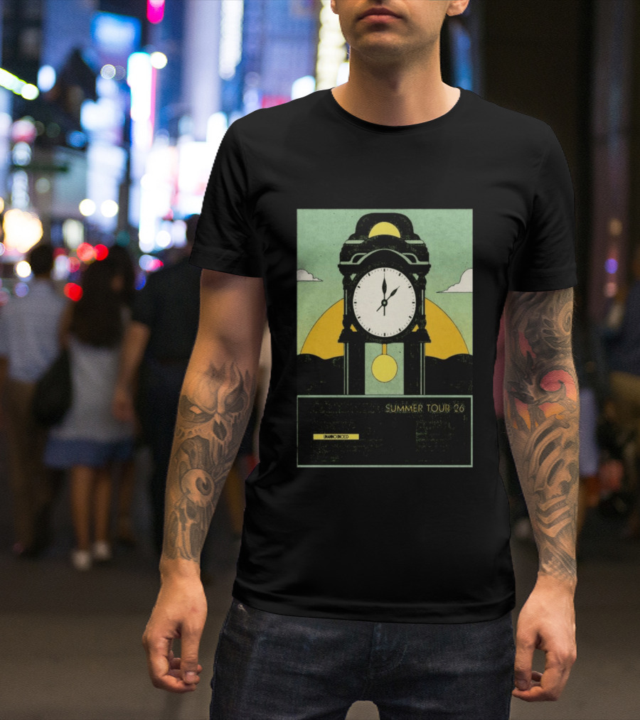 Unannounced The Band Memo Summer Tour 2026 And Sun T-Shirt
