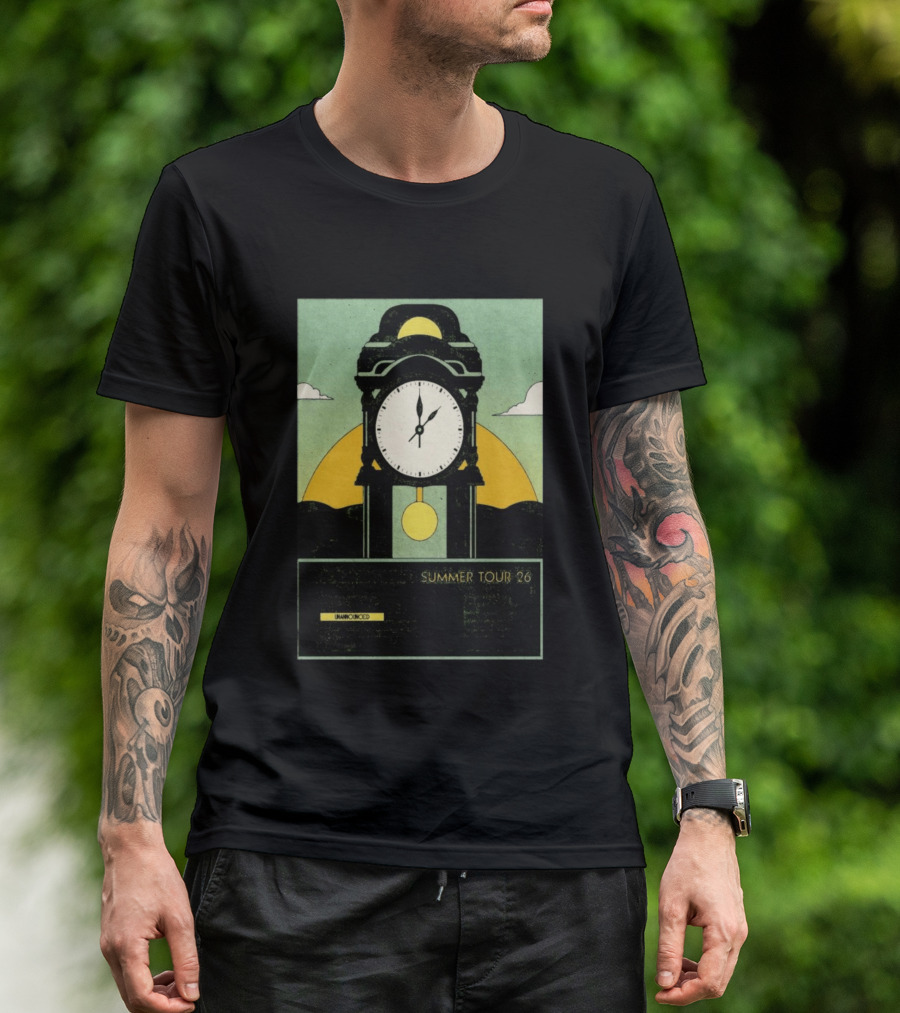 Unannounced The Band Memo Summer Tour 2026 And Sun T-Shirt