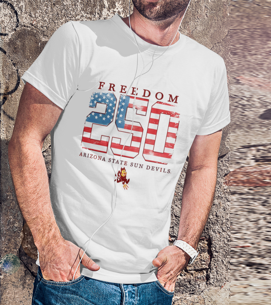 Freedom 250 Arizona State Sun Devils T-Shirt