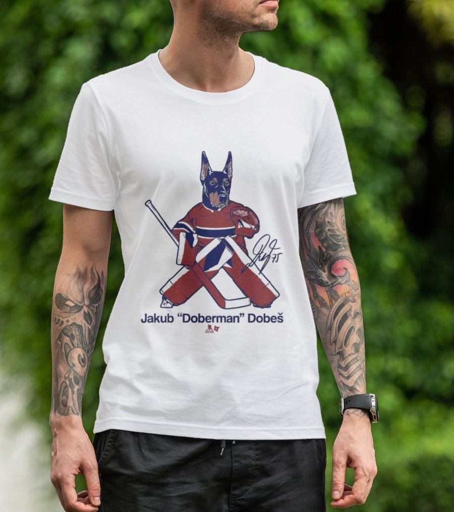 Jakub Doberman Dobeš Hockey Martial Arts Fusion T-Shirt