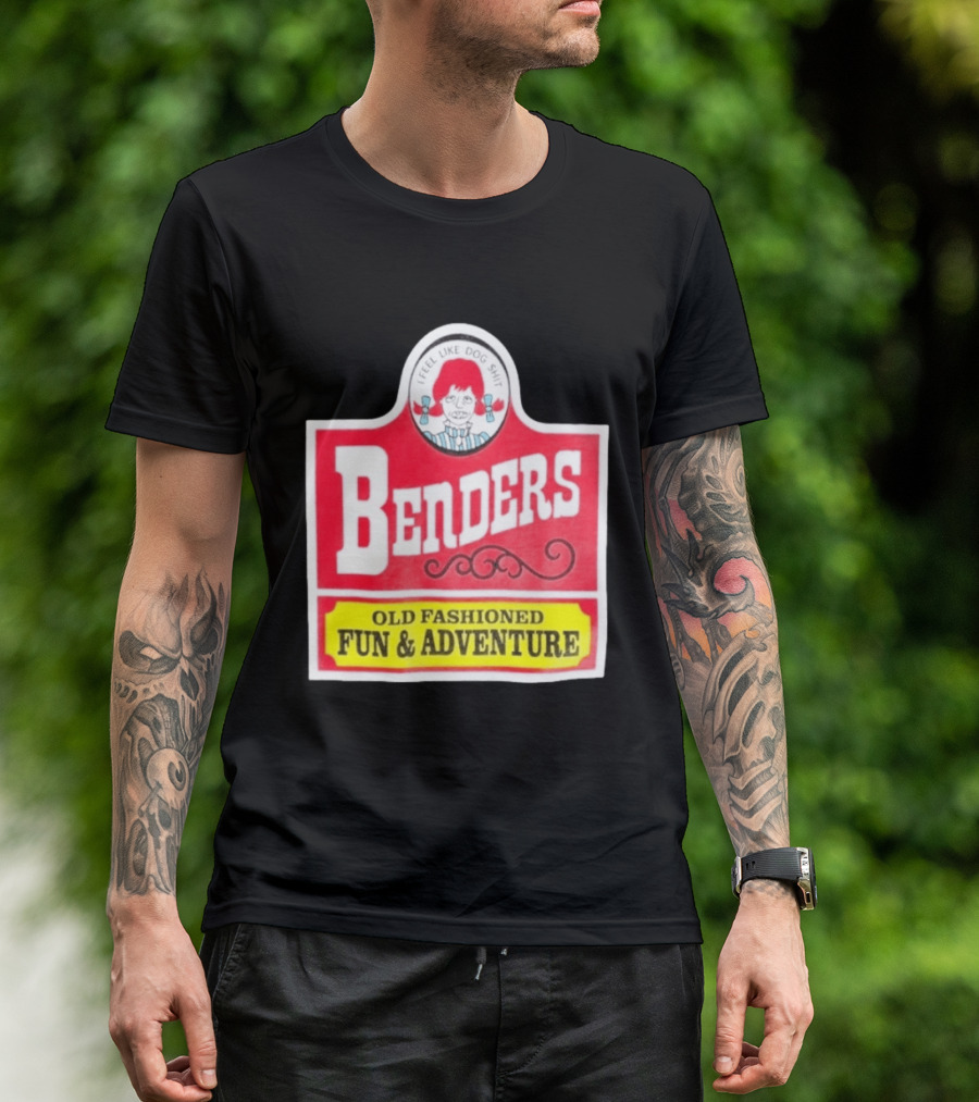 Benders Old Fashioned Fun Adventure I Feel Like Dog T-Shirt