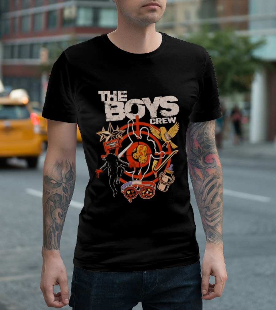 The Boys Crew 2026 Target Symbol With Iconic Superhero T-Shirt