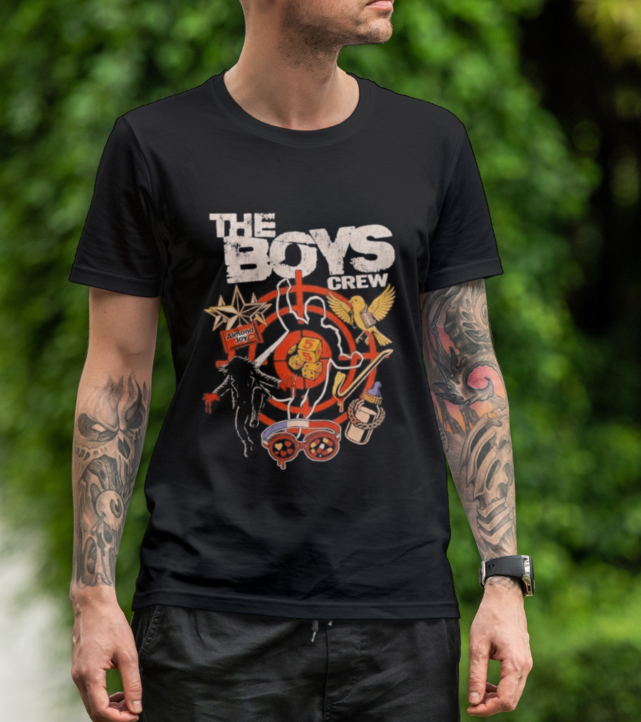 The Boys Crew 2026 Target Symbol With Iconic Superhero T-Shirt