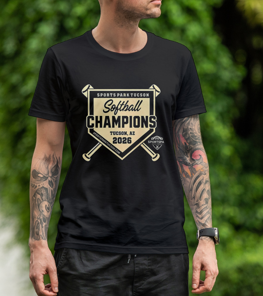 Sports Park Tucson Softball Champions Tucson AZ 2026 T-Shirt