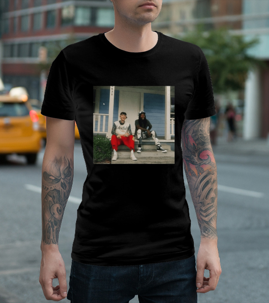 Machine Gun Kelly MGK X Wiz Khalifa Blog Era Boyz Mixtape Cover 3631 T-Shirt