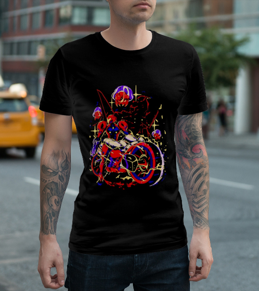 Under New Stars Samus Aran Vi O La Motorcycle Metroid Prime 4 Beyond T-Shirt