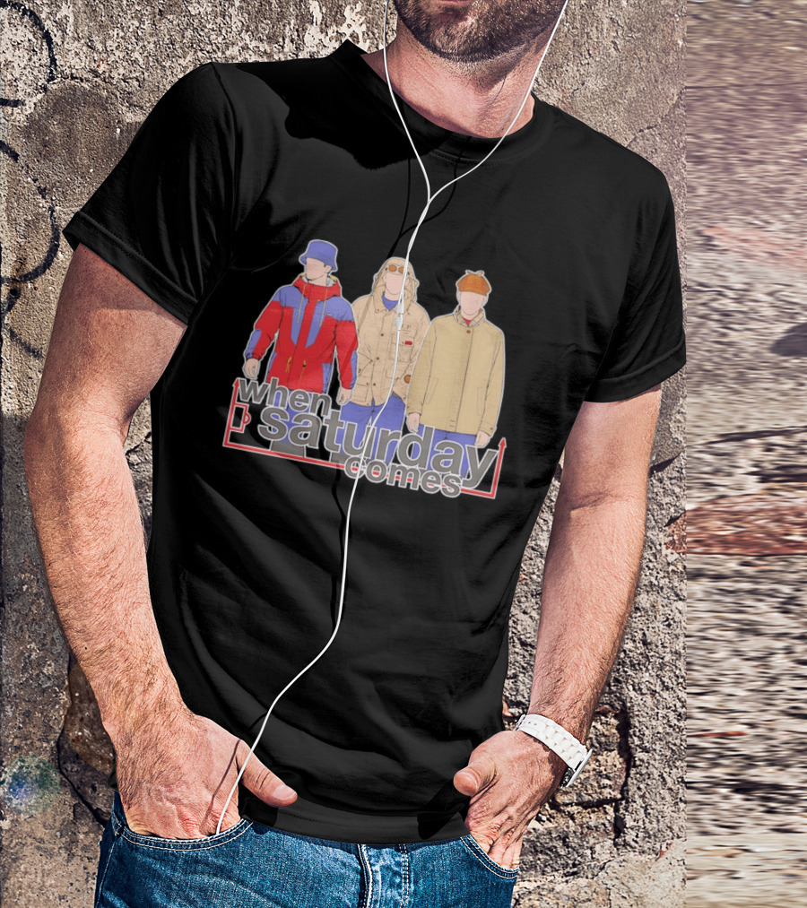 When Saturday Comes Terrace Casual CP T-Shirt