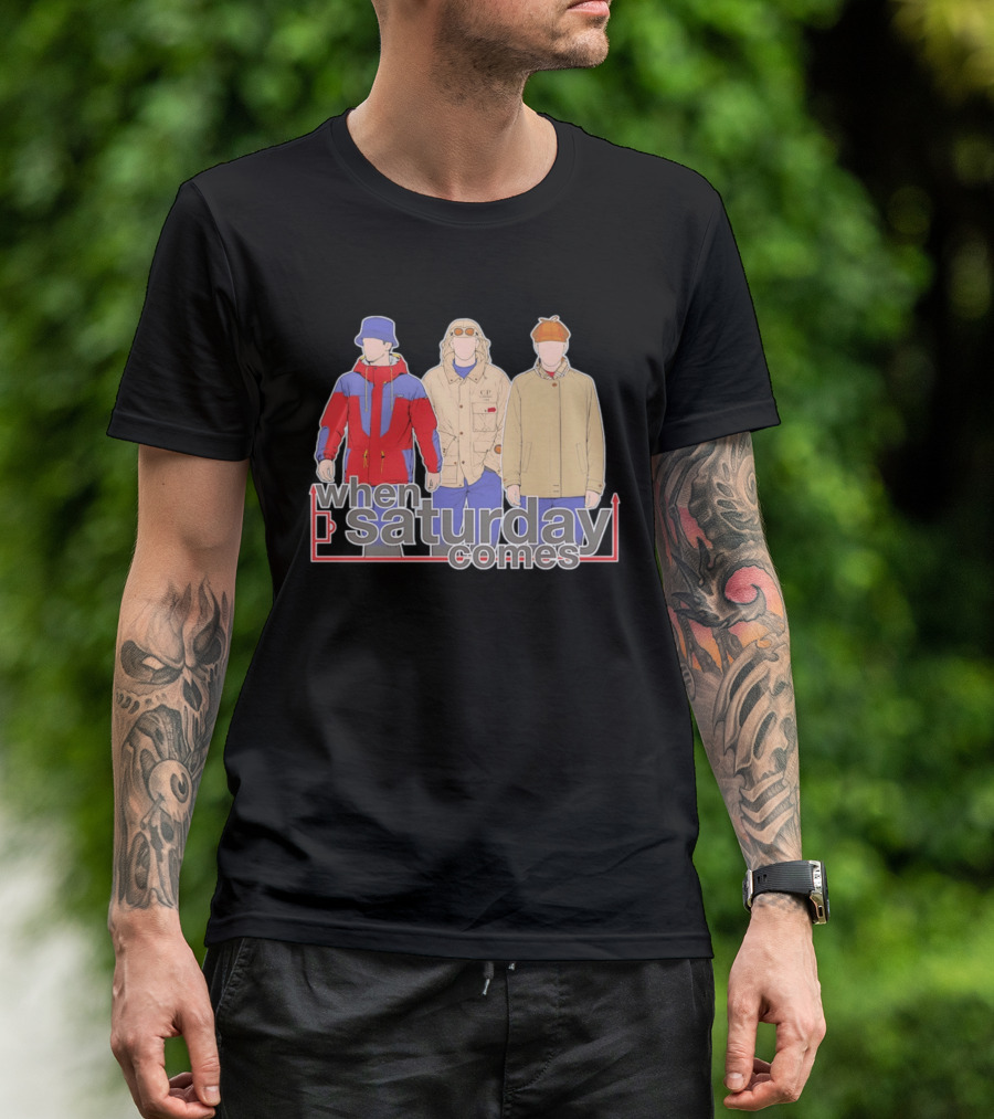 When Saturday Comes Terrace Casual CP T-Shirt