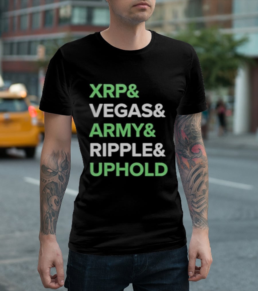 XRP Vegas Army Ripple Uphold 2026 T-Shirt