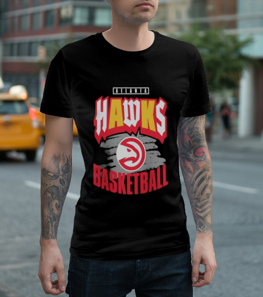 NBA 2026 Atlanta Hawks Basketball Game Night T-Shirt
