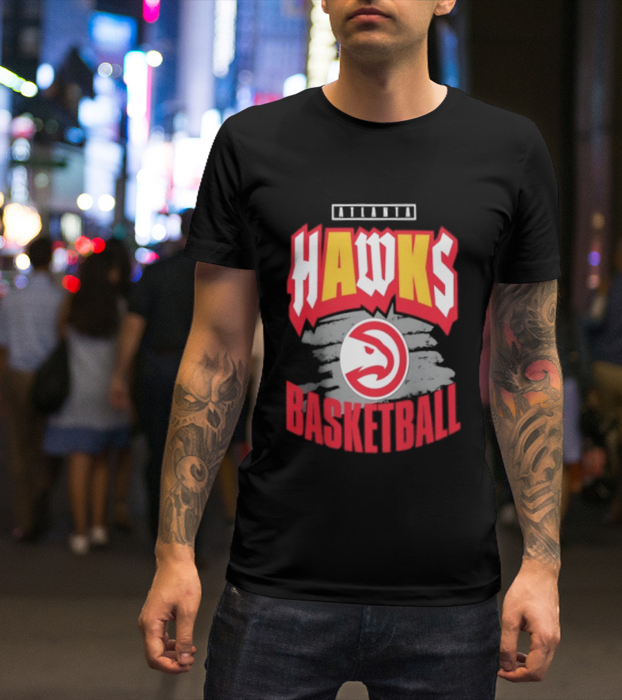 NBA 2026 Atlanta Hawks Basketball Game Night T-Shirt