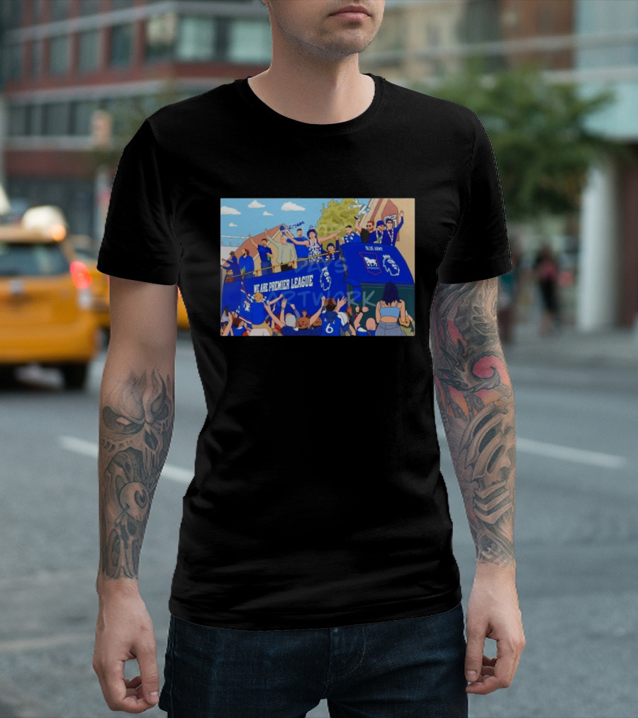 Ipswich Town Blue Army We Are Premier League Celebration Parade T-Shirt