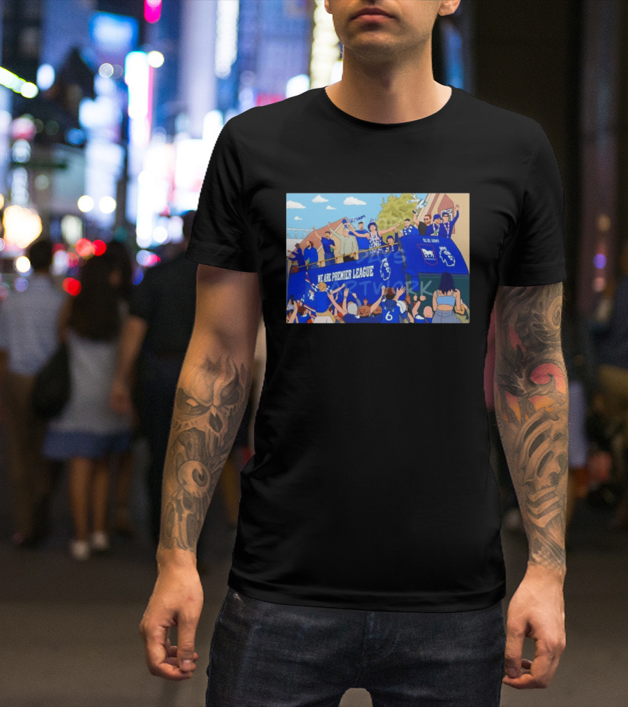 Ipswich Town Blue Army We Are Premier League Celebration Parade T-Shirt