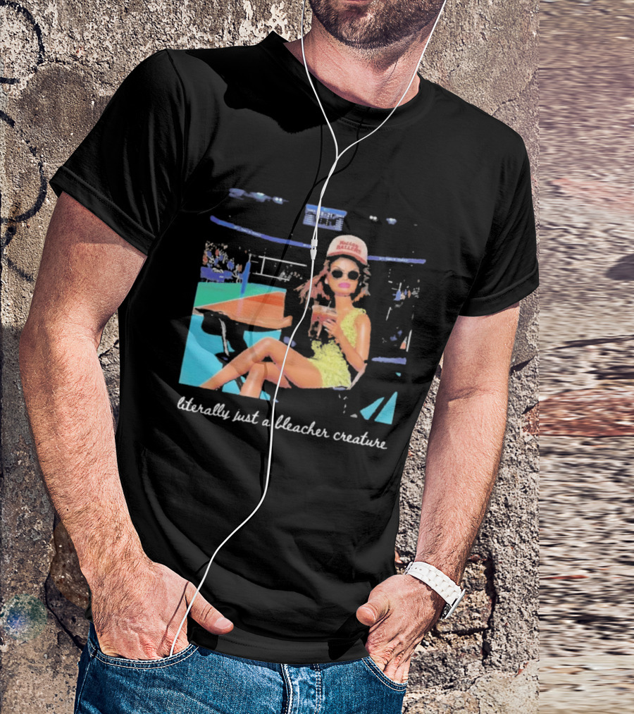 Barbie Maars Attack Volleyball Literally Just A Bleacher Creature T-Shirt