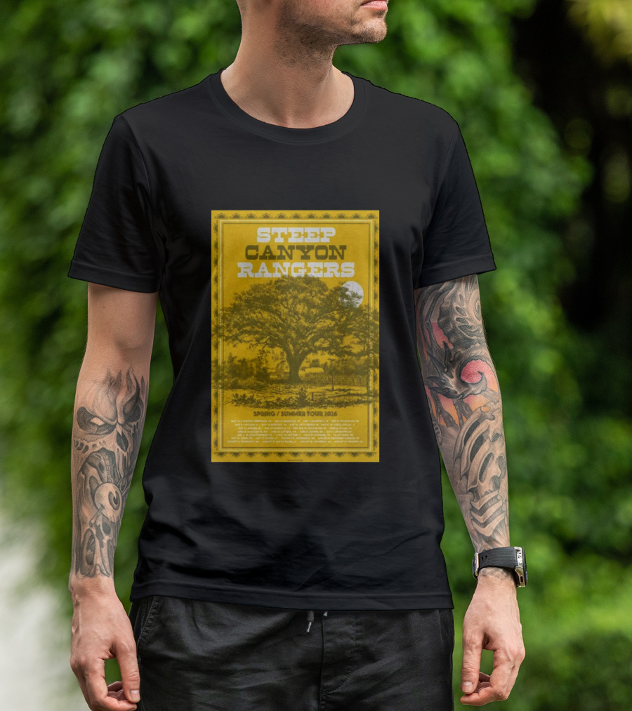 Steep Canyon Rangers Spring Summer Tour 2026 T-Shirt