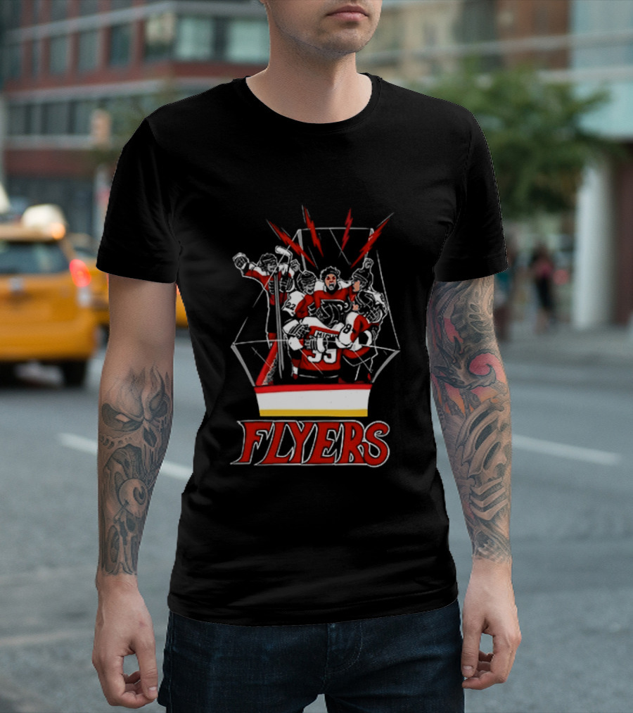 Philadelphia Flyers Box Boys Hockey Team T-Shirt