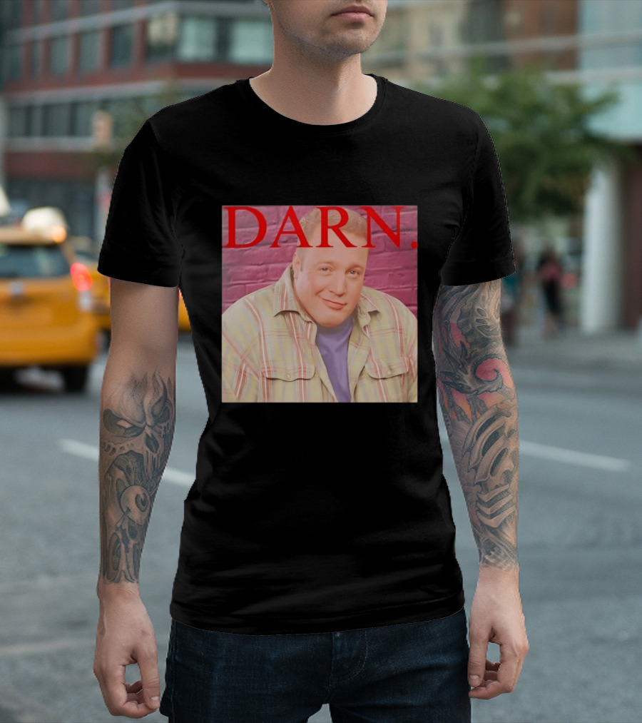 Darn Kevin James The King Of Queens Meme Red T-Shirt