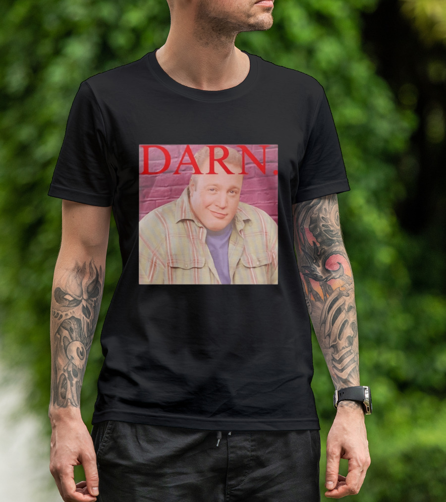 Darn Kevin James The King Of Queens Meme Red T-Shirt