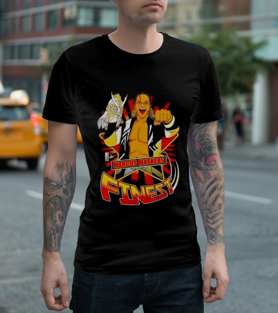 Marcus Mathers Finest Wrestling Star T-Shirt