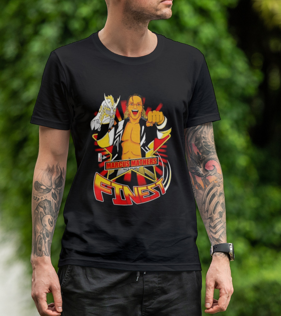 Marcus Mathers Finest Wrestling Star T-Shirt