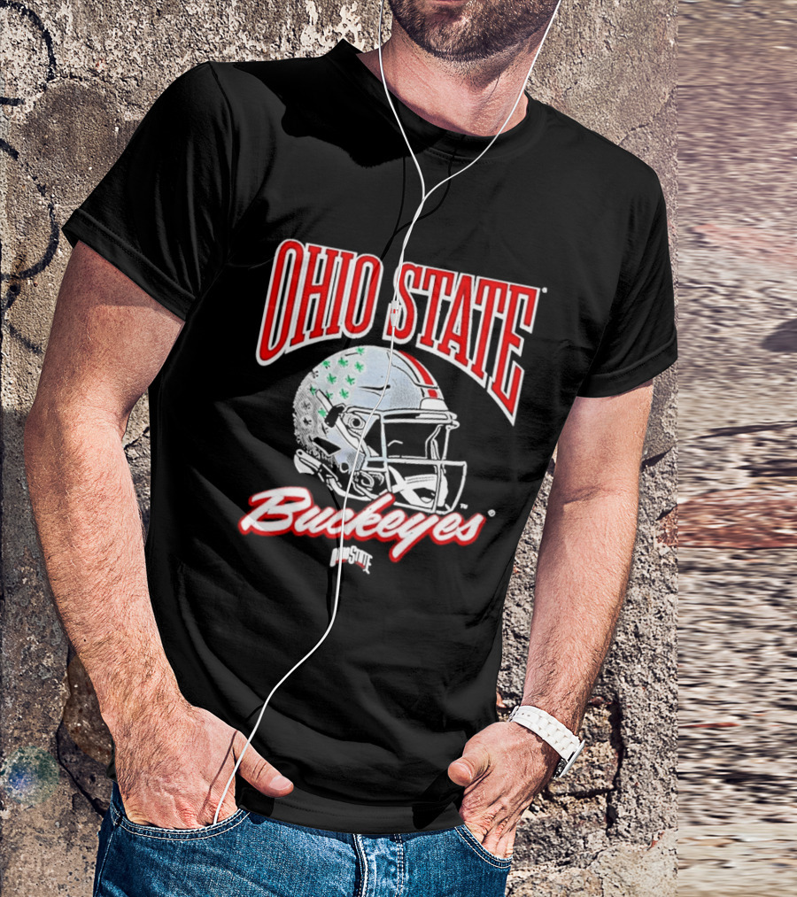 Ohio State Buckeyes Helmet Ncaa Football T-Shirt