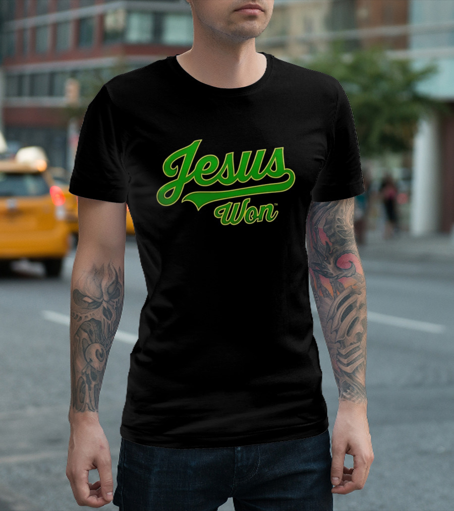 Oakland Athletics Jesus Won T-Shirt