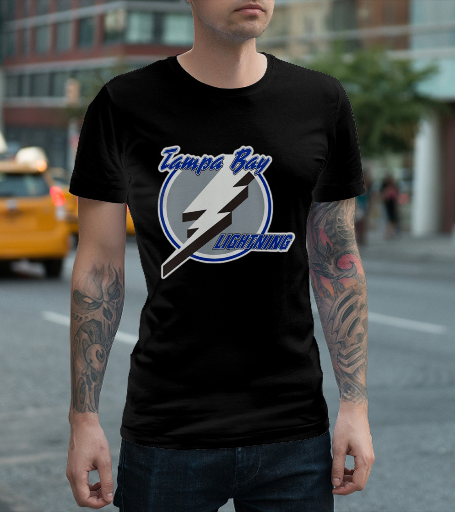 Tampa Bay Lightning 90s Vintage Style Retro Classic NHL Team T-Shirt