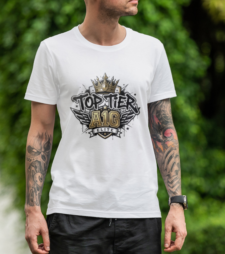 Elite A1G Top Tier Crown T-Shirt