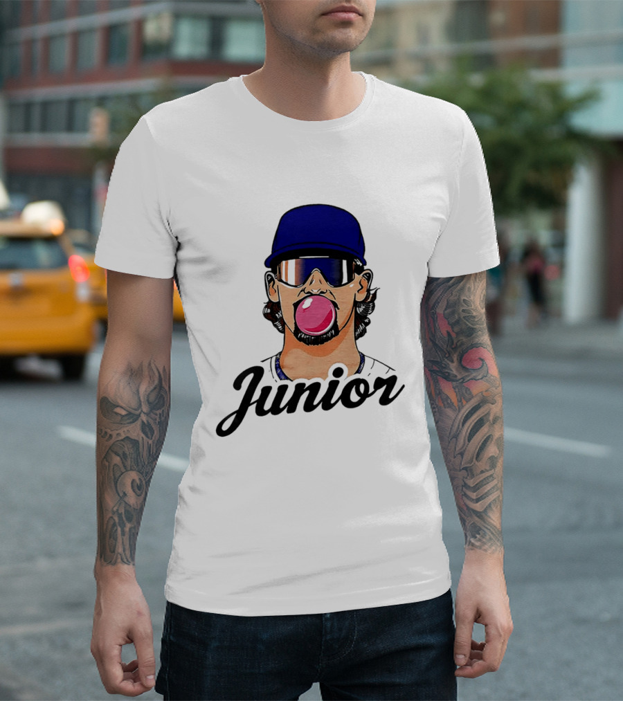 Junior Bubblegum Bobby Witt Jr Kansas City Royals Baseball T-Shirt
