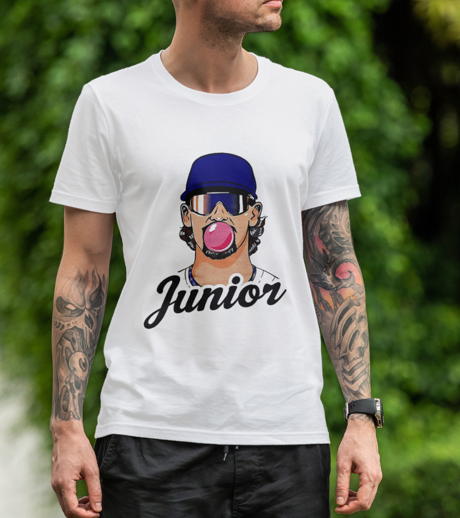 Junior Bubblegum Bobby Witt Jr Kansas City Royals Baseball T-Shirt