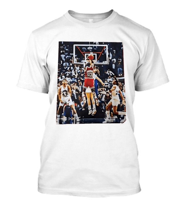 Michael Jordan 23 Chicago Bulls Iconic Basketball Moment T-Shirt