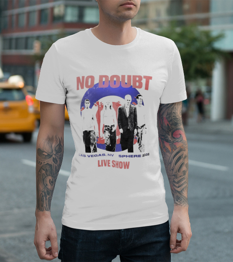 No Doubt Live Show Las Vegas NV Sphere 2026 T-Shirt