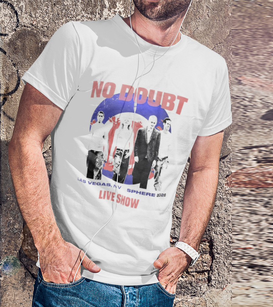 No Doubt Live Show Las Vegas NV Sphere 2026 T-Shirt