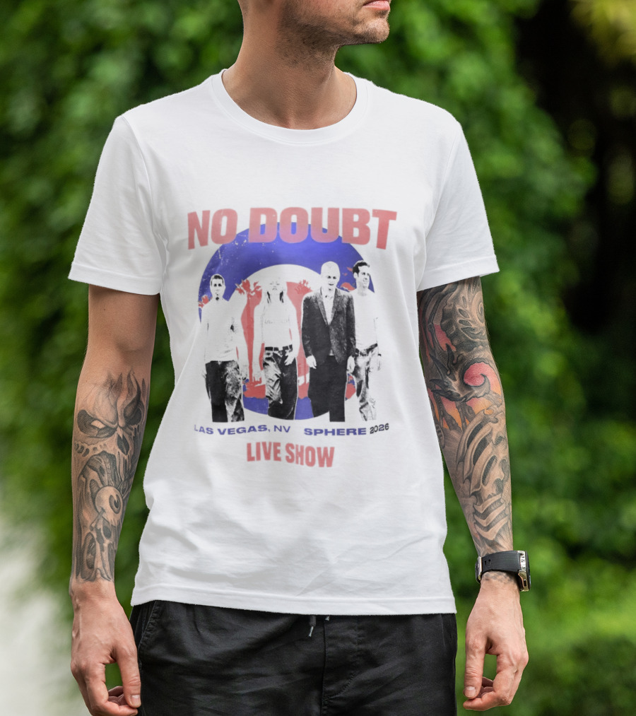No Doubt Live Show Las Vegas NV Sphere 2026 T-Shirt