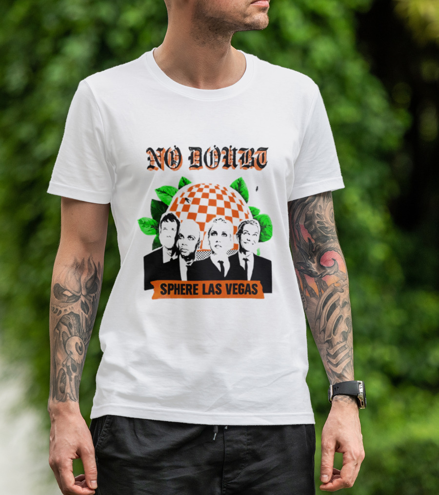 No Doubt Live At Sphere Las Vegas May And June 2026 Concert Photo With Dates T-Shirt