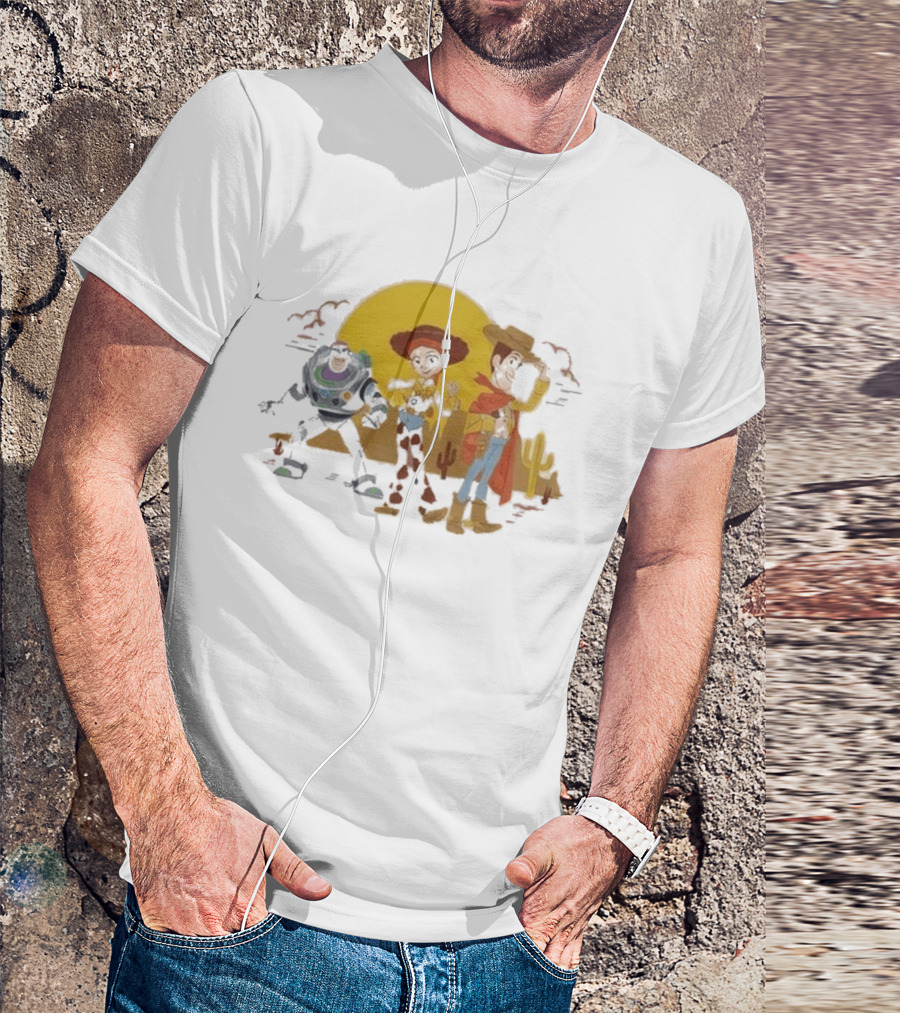 Arizona Diamondbacks X Toy Story Collaboration May 24 2026 Buzz Lightyear Woody Jessie Desert Scene T-Shirt