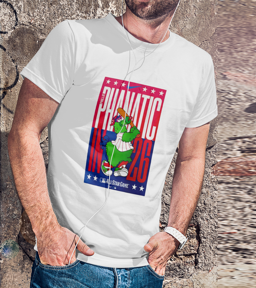 Phillie Phanatic MLB All Star Game 2026 Nike T-Shirt