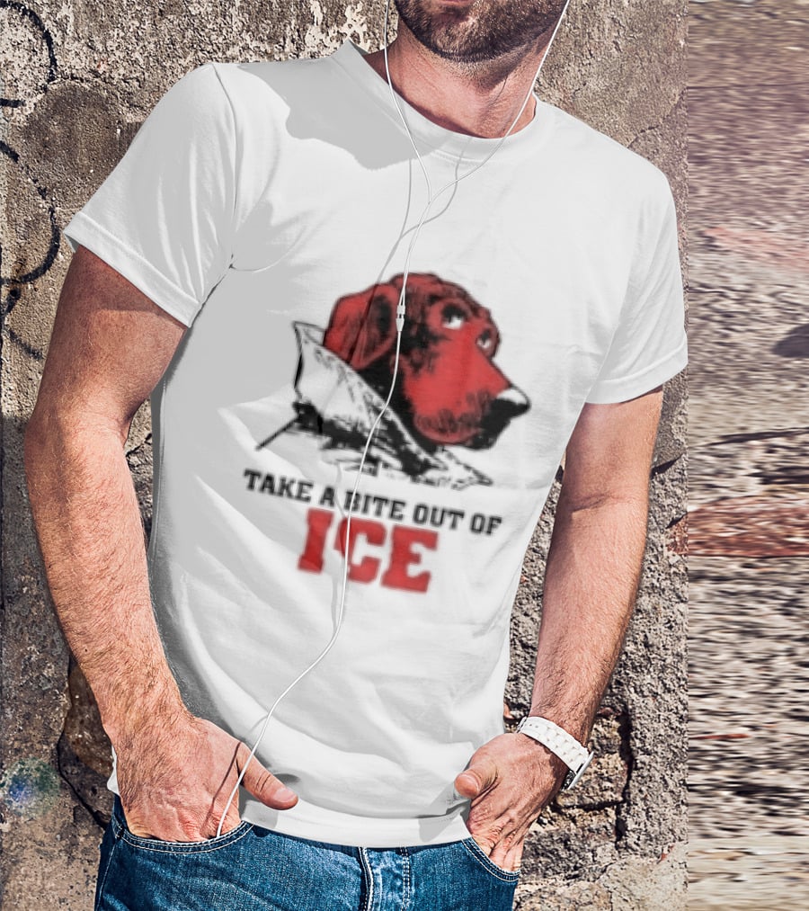 McGruff The Crime Dog Take A Bite Out Of ICE Cops Aren't Your Friend T-Shirt