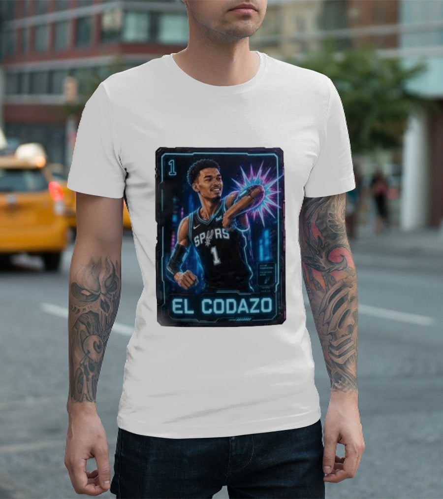 El Codazo Spurs Victor Wembanyama San Antonio 2026 T-Shirt