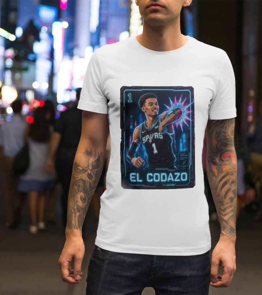 El Codazo Spurs Victor Wembanyama San Antonio 2026 T-Shirt