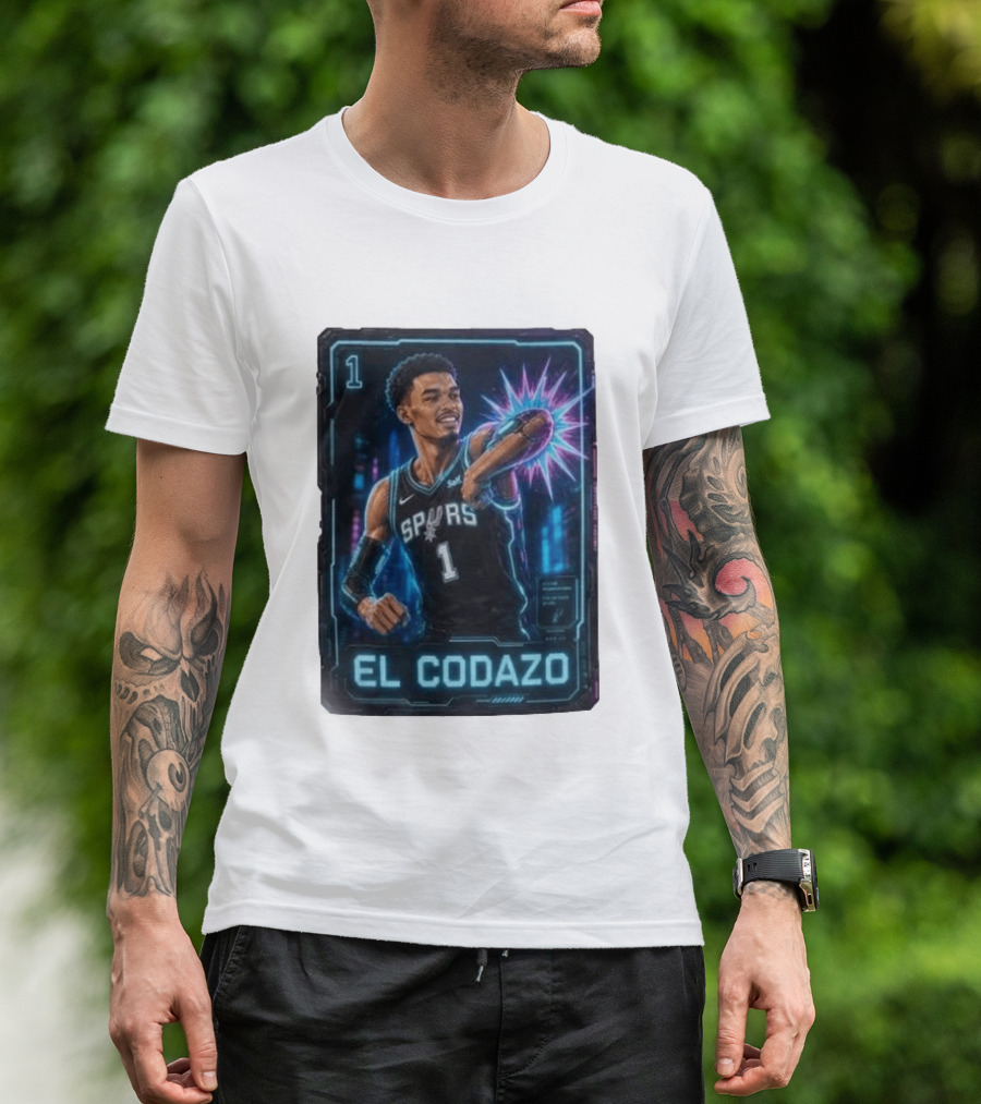 El Codazo Spurs Victor Wembanyama San Antonio 2026 T-Shirt