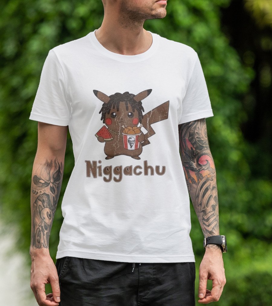 Pokemon PikaJew And Niggachu T-Shirt