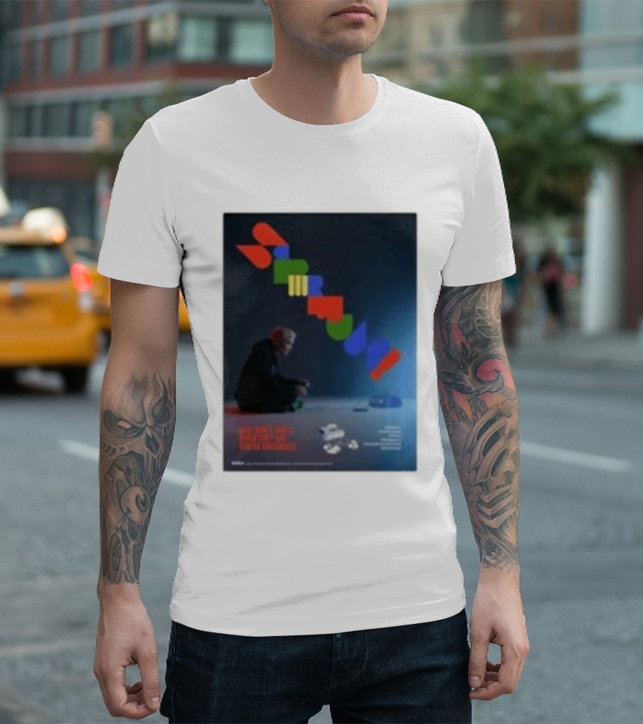 The Avalanches Superfun Psychedelic Rainbow Letters Music T-Shirt